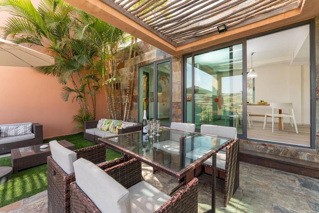 Villa Mit Pool Los Lagos 16 Salobre  Exterior foto